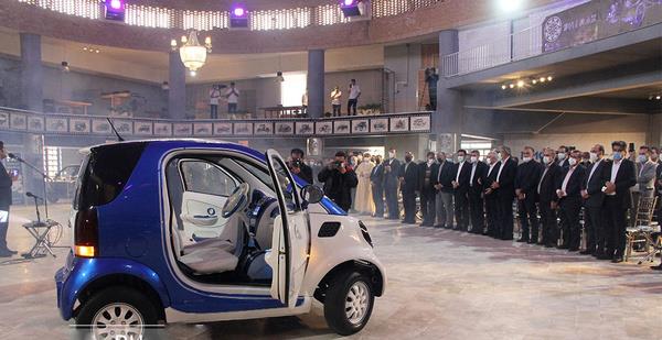 رونمایی از خودروهای برقی و مراسم افتتاح مرکز تحقیق و توسعه خودروهای برقی دانشگاه صنعتی شیراز
