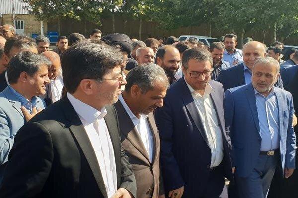 ورود وزیر صمت به استان قزوین
