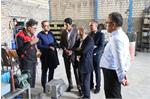بازدید مهندس نادری‌منش از شرکت «کنترل صنعت کویر یزد»