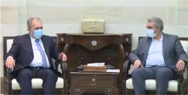 دیدار با نخست وزیر و 4 وزیر دولت سوریه